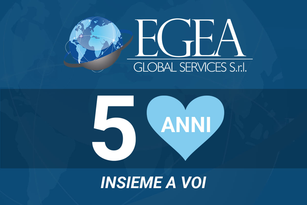 5 anni Egea Global services