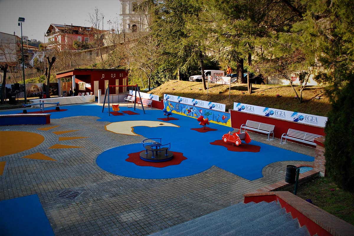 Inaugurazione parco giochi Luzzi
